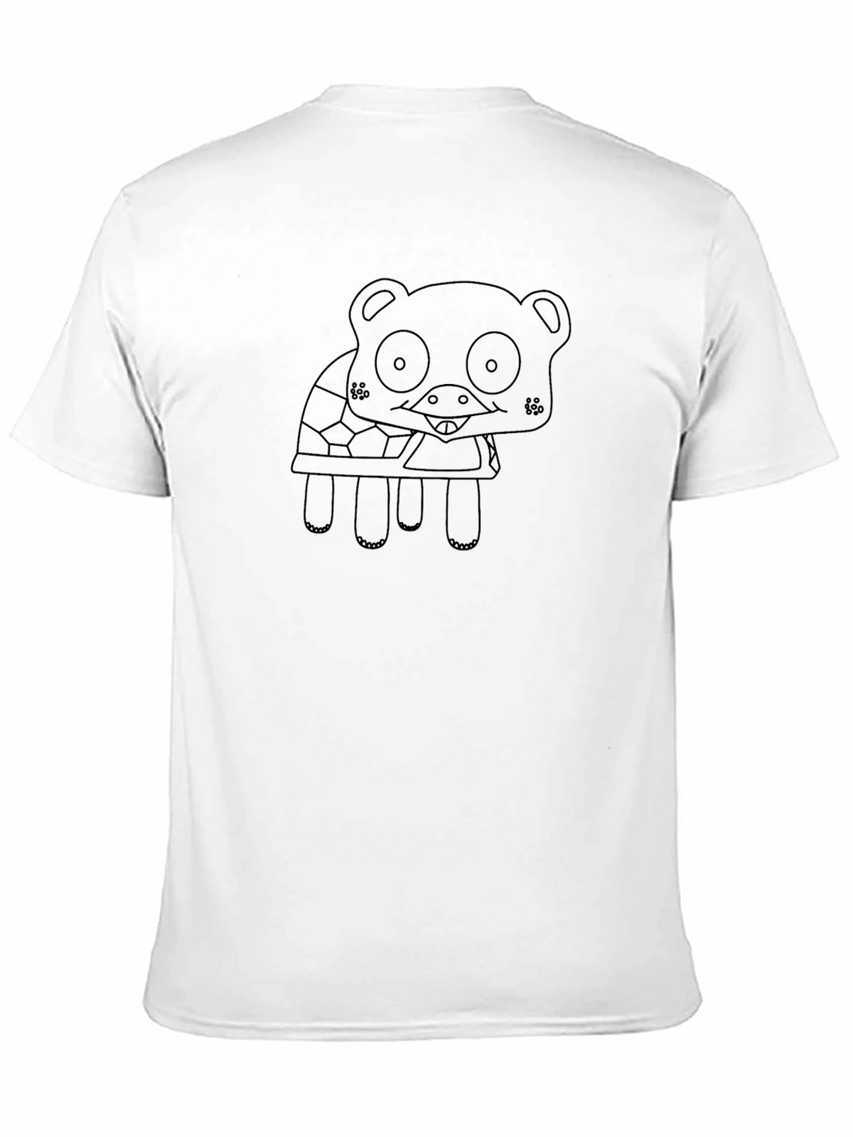 Turtle Bear Black Tee