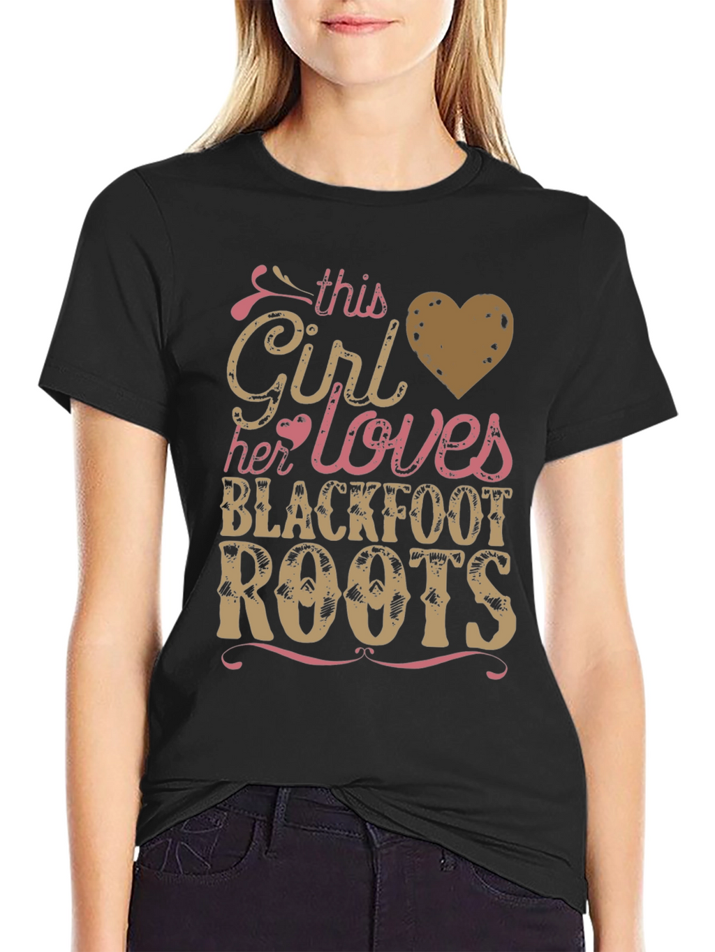 Blackfoot Roots Girls T-Shirt