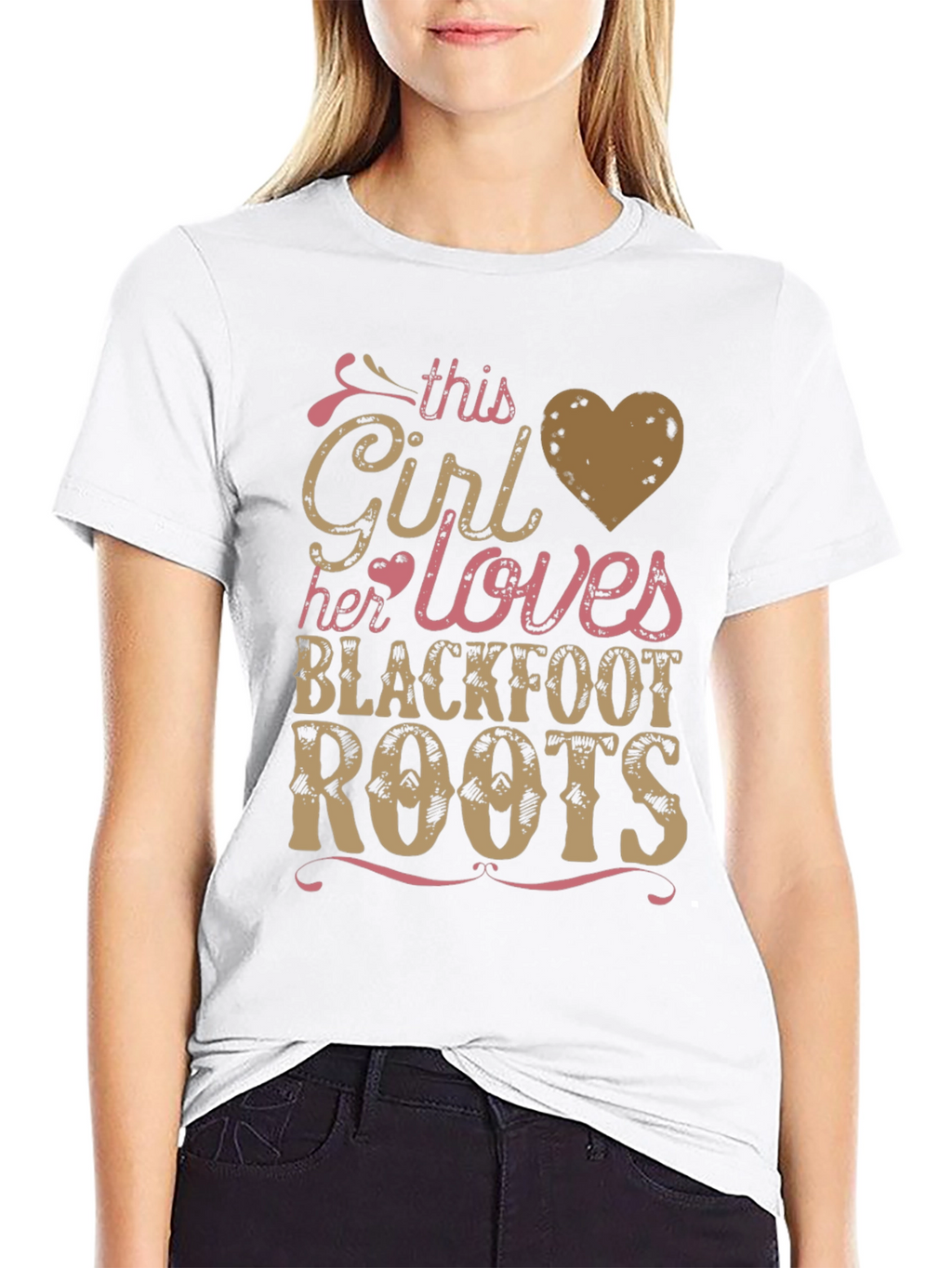 Blackfoot Roots Girls T-Shirt