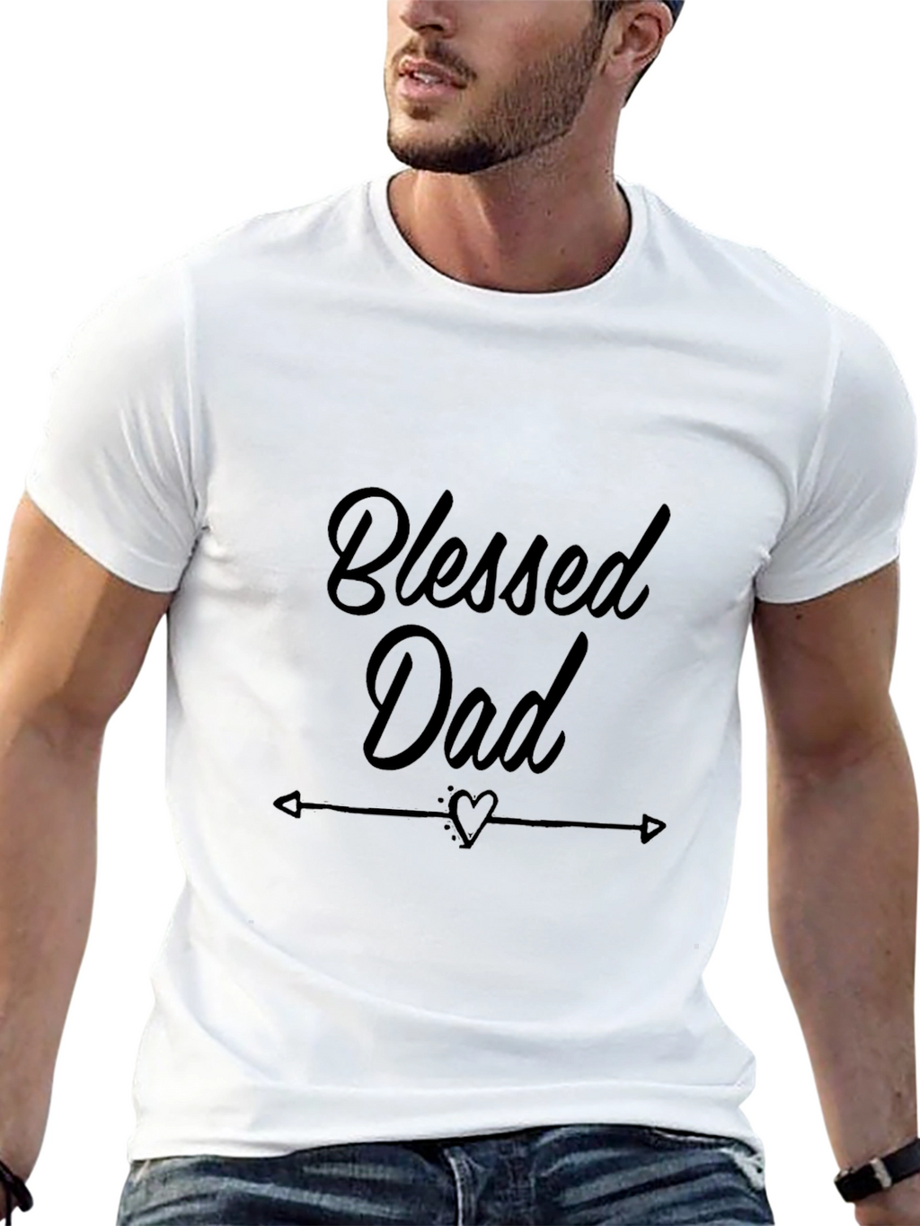 Blessed Dad T-Shirt - Fathers Day Gift