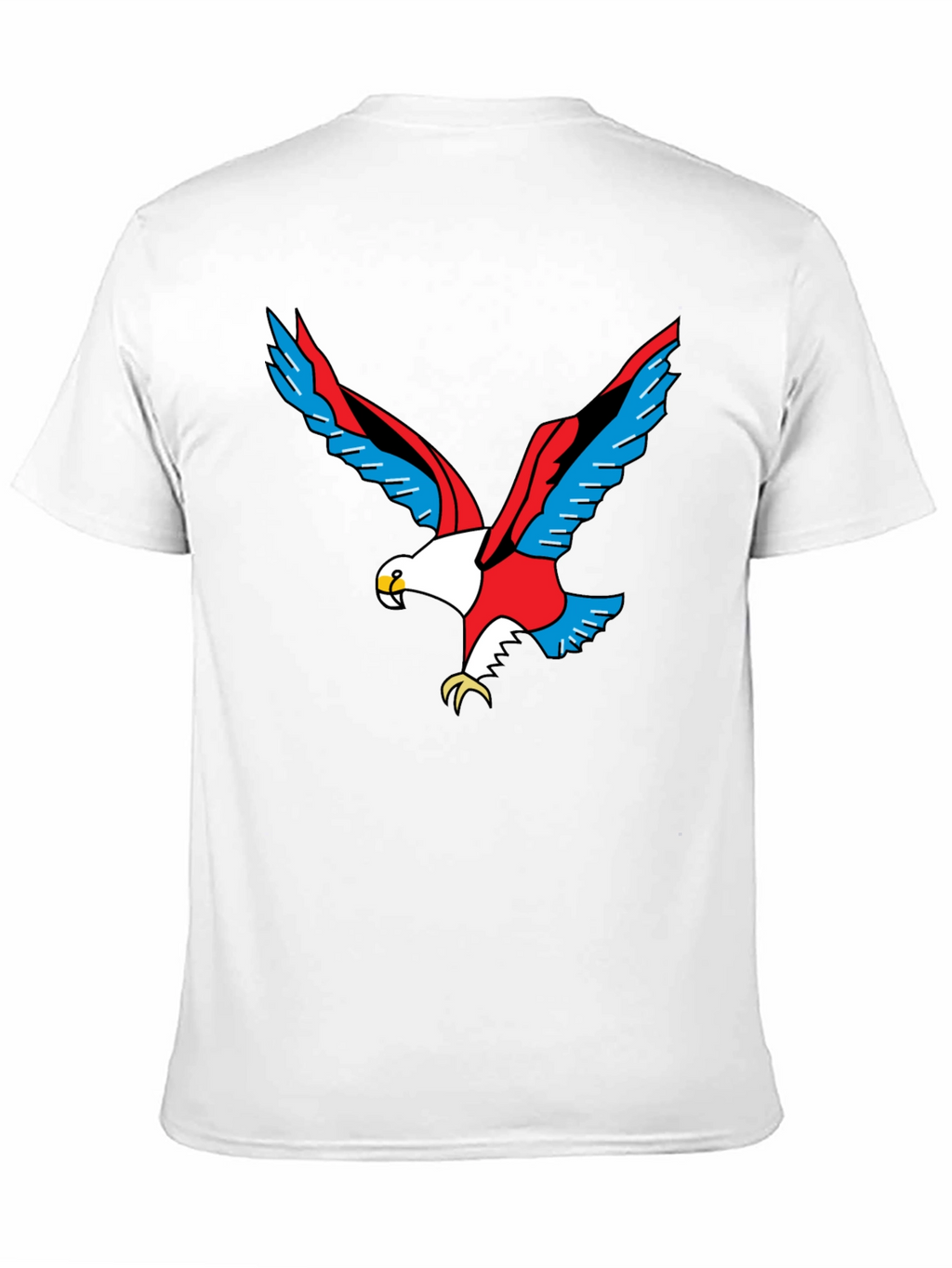 Bold Eagle Graphic Black T-Shirt