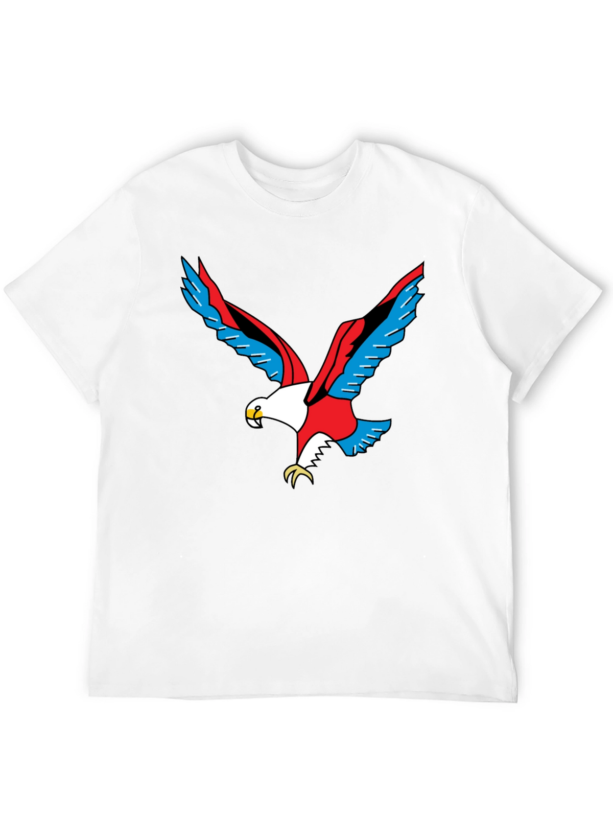 Bold Eagle Graphic Black T-Shirt