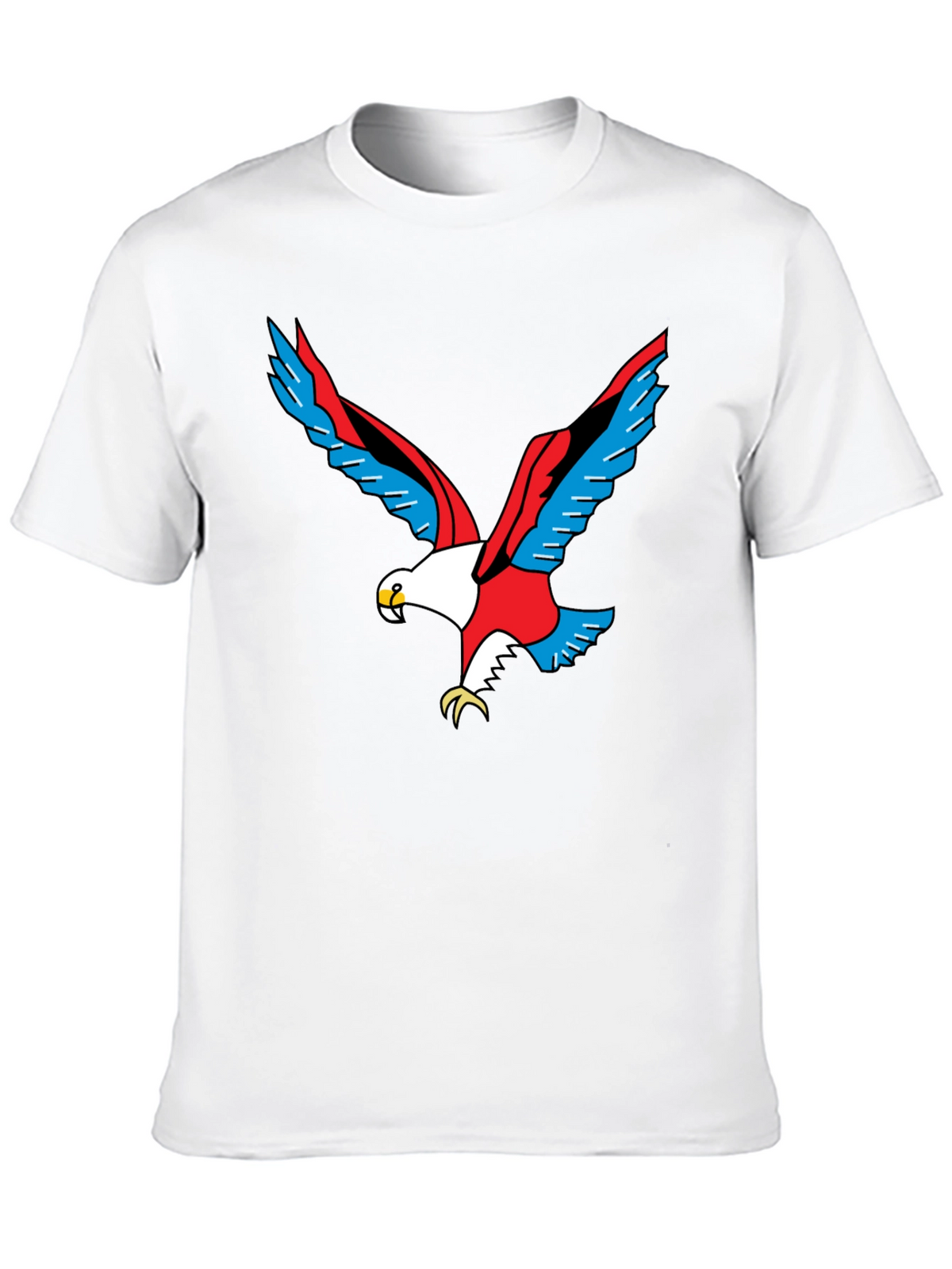 Bold Eagle Graphic Black T-Shirt