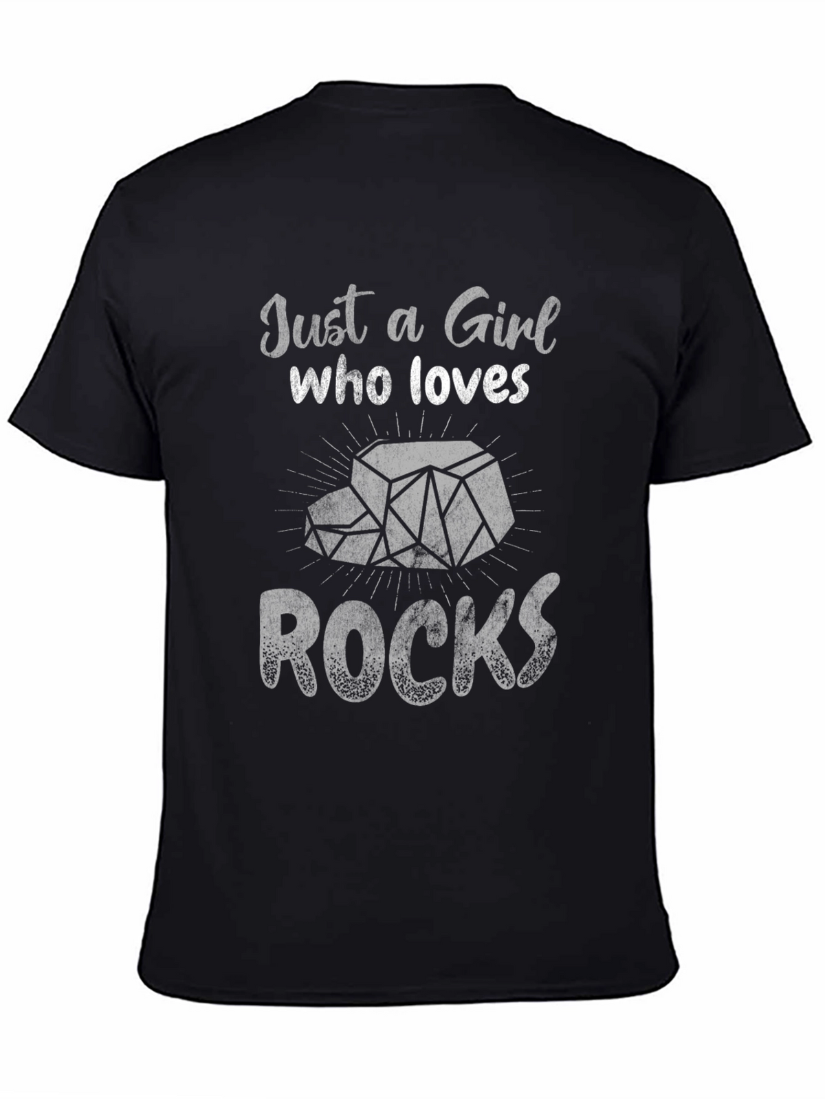 Just A Girl Who Loves Rocks T-Shirt