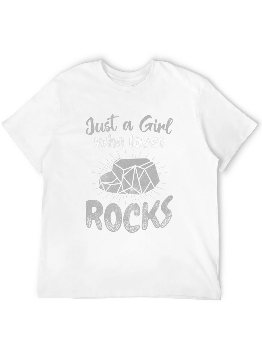 Just A Girl Who Loves Rocks T-Shirt