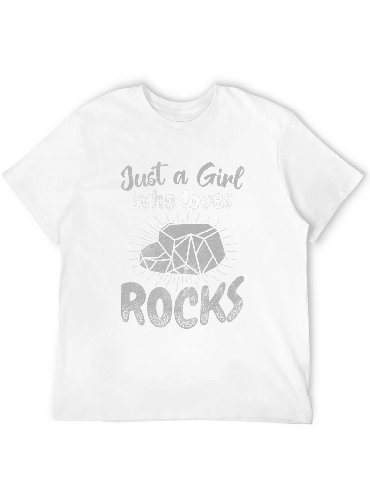 Just A Girl Who Loves Rocks T-Shirt