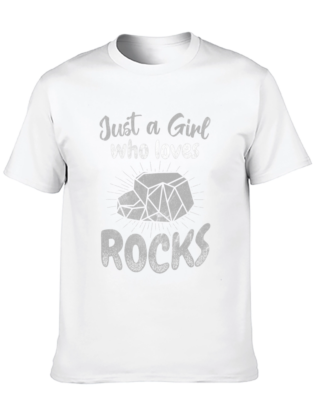 Just A Girl Who Loves Rocks T-Shirt