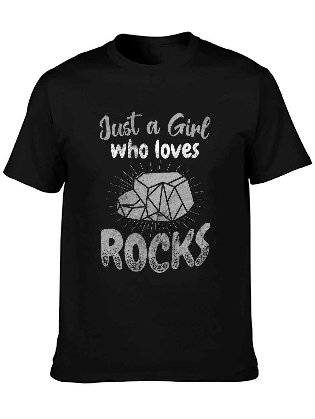 Just A Girl Who Loves Rocks T-Shirt