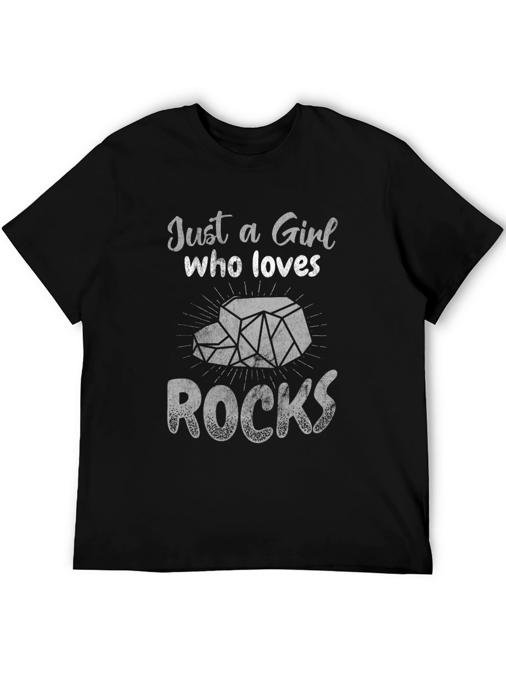 Just A Girl Who Loves Rocks T-Shirt