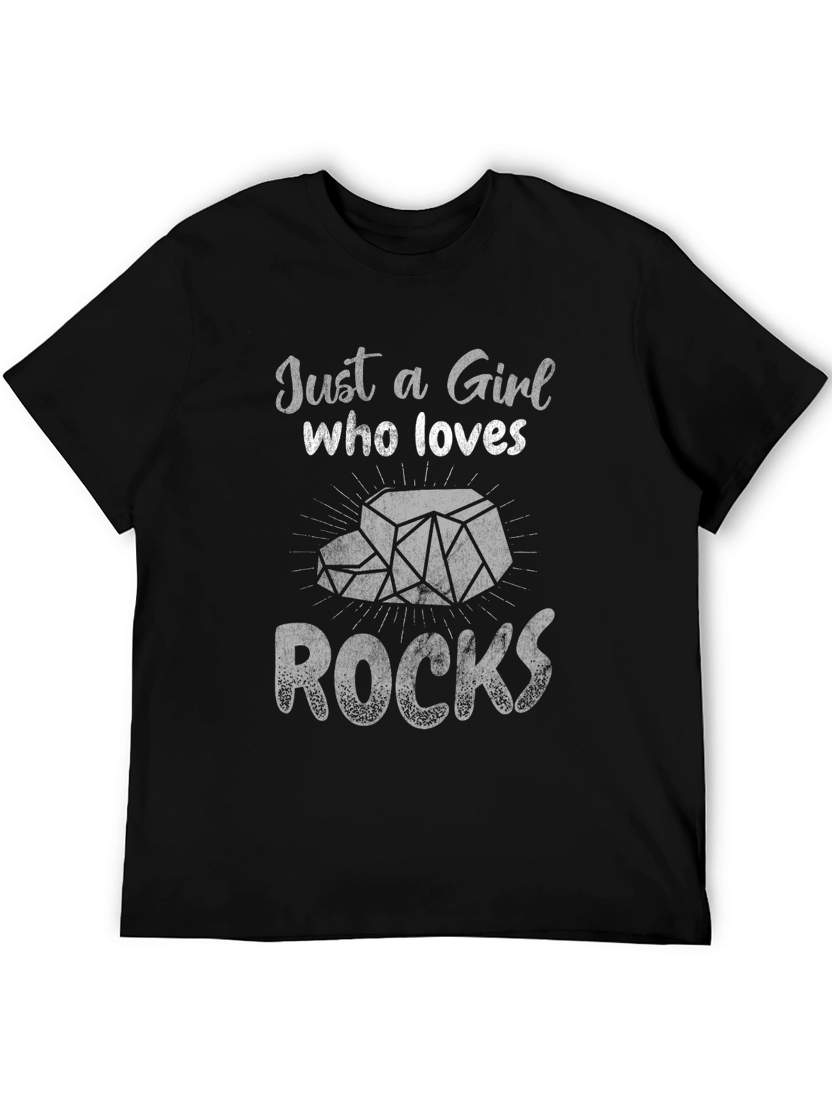 Just A Girl Who Loves Rocks T-Shirt