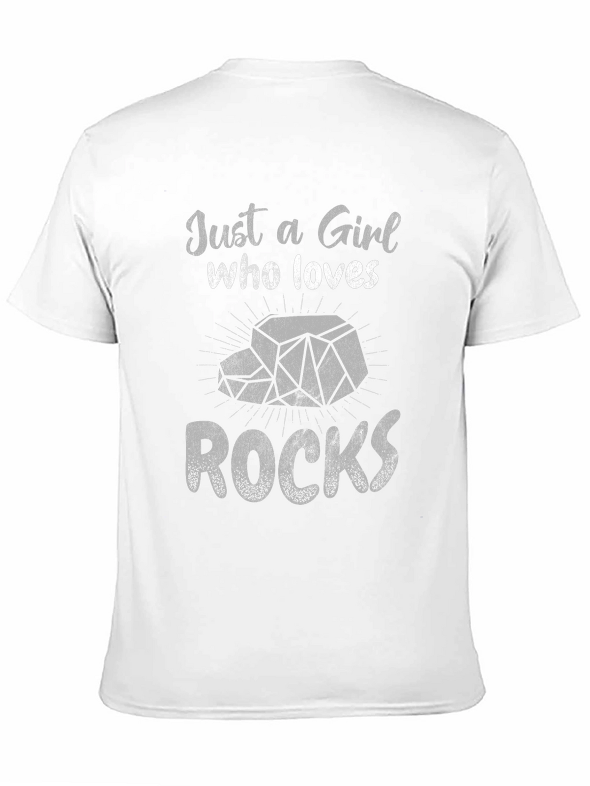 Just A Girl Who Loves Rocks T-Shirt