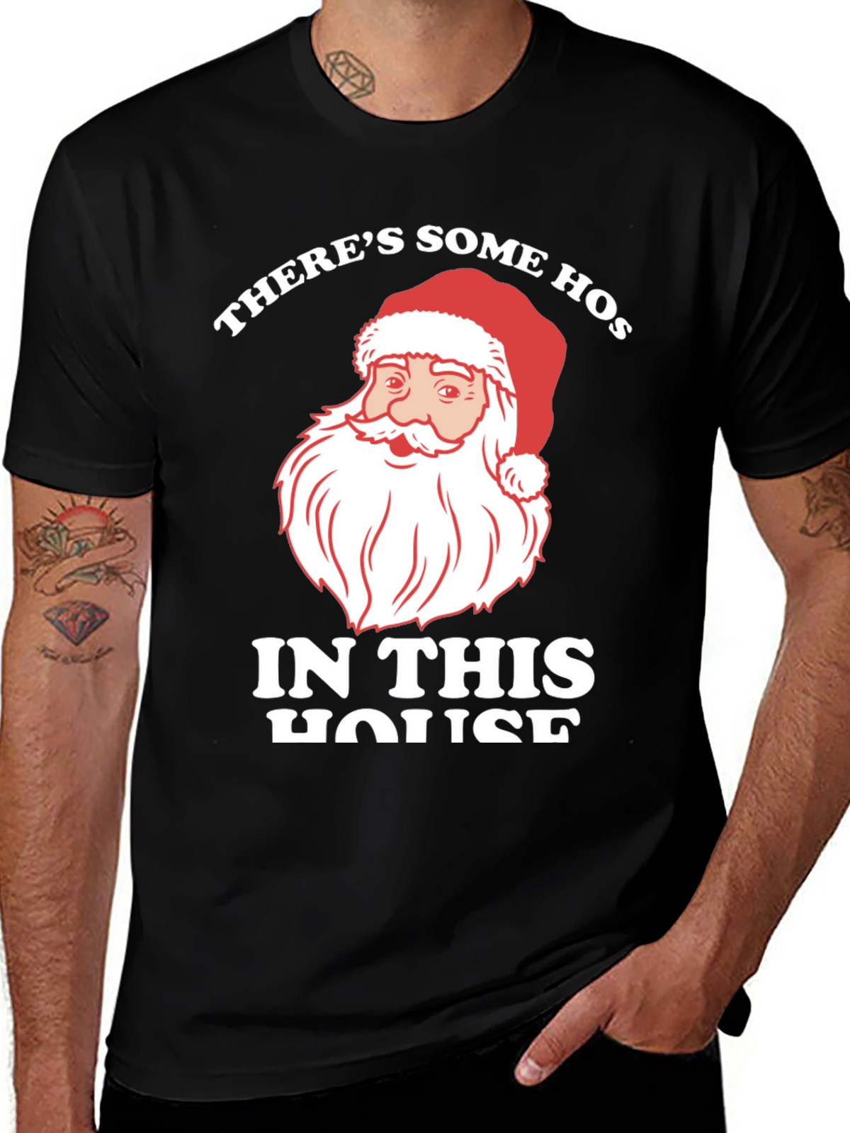 Santa Theres Some Hos In This House T-Shirt