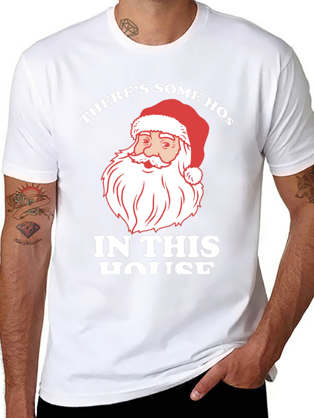 Santa Theres Some Hos In This House T-Shirt
