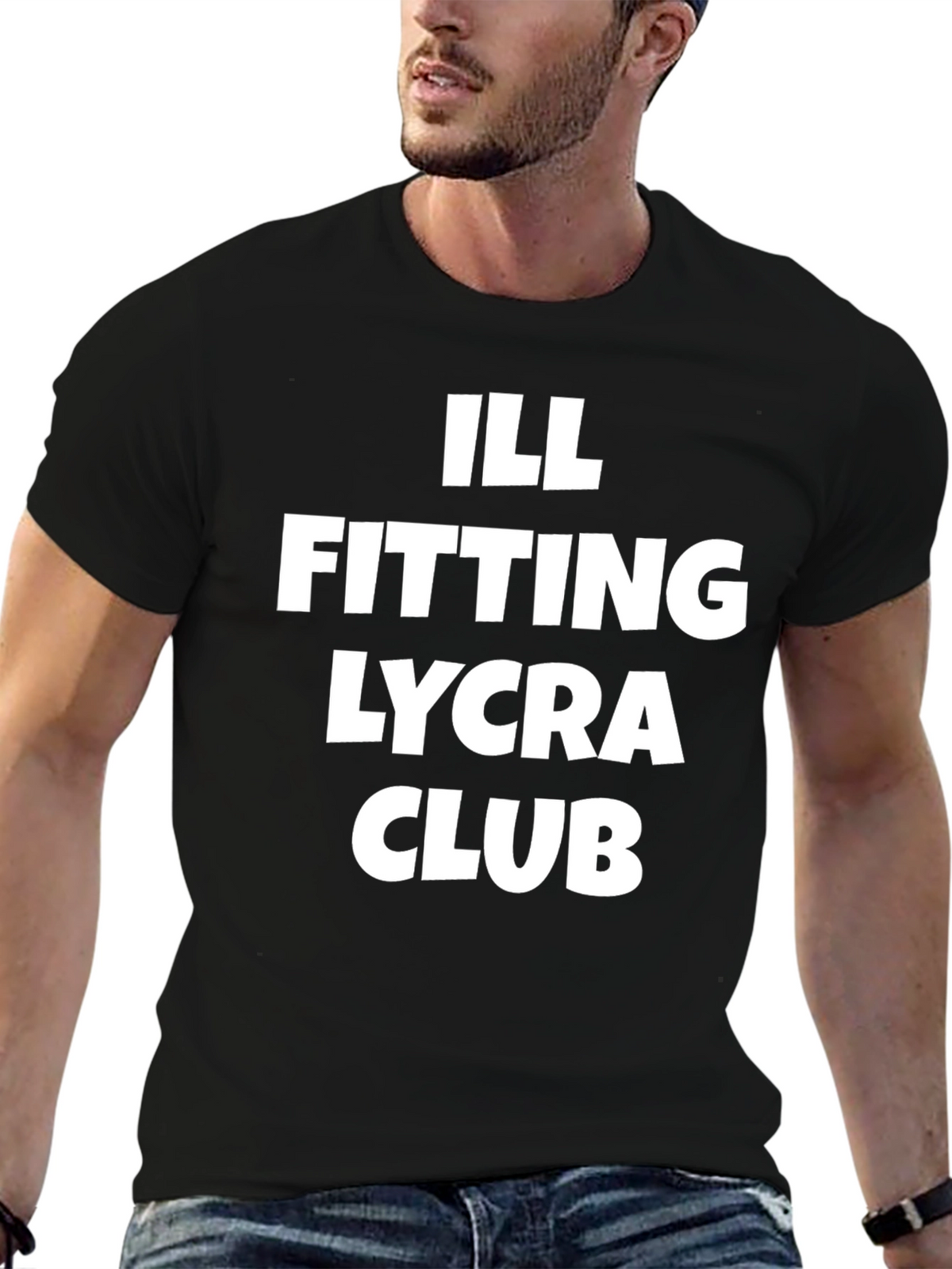 Ill Fitting Lycra Club Graphic T-Shirt