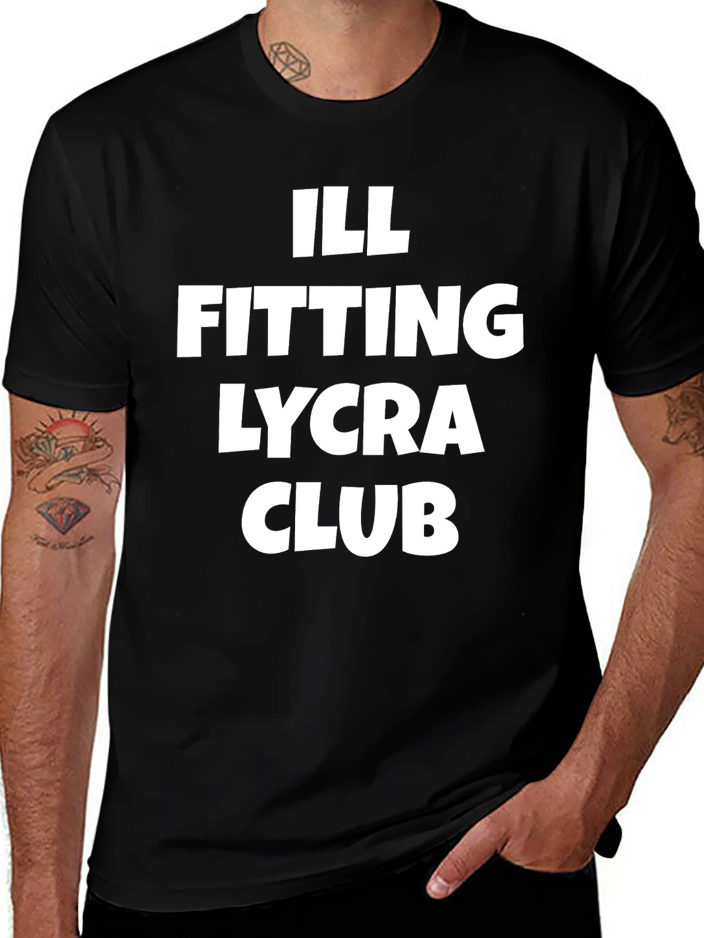 Ill Fitting Lycra Club Graphic T-Shirt