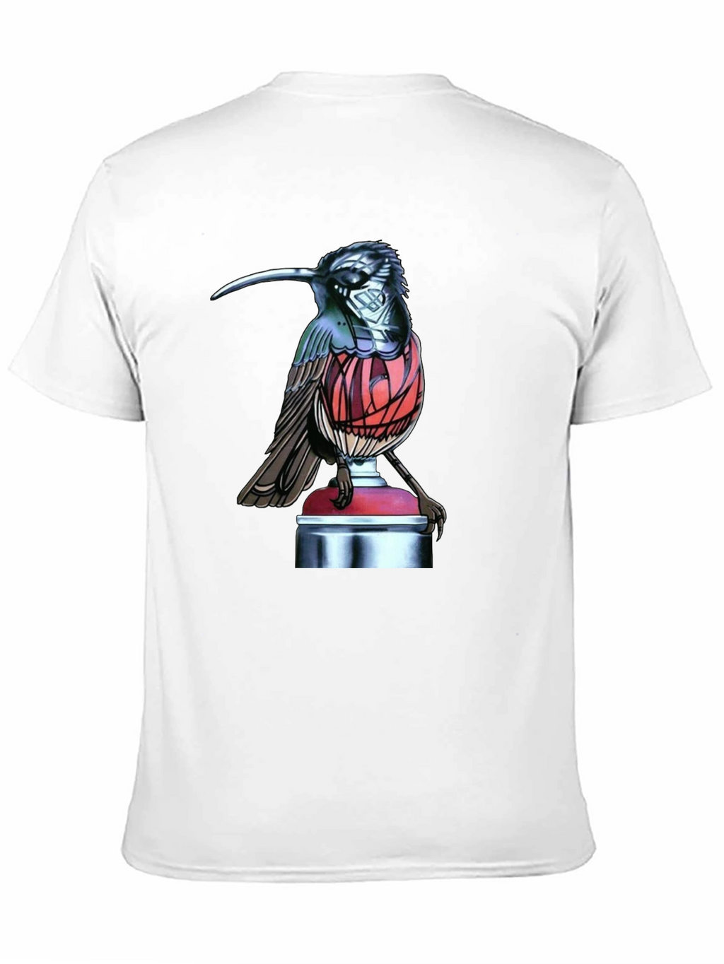 Hummingbird Spray Can Art T-Shirt