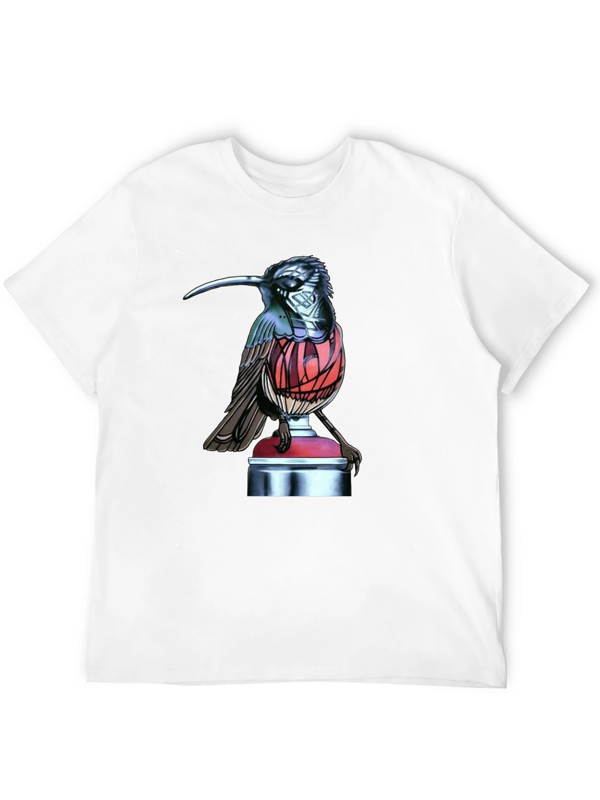 Hummingbird Spray Can Art T-Shirt