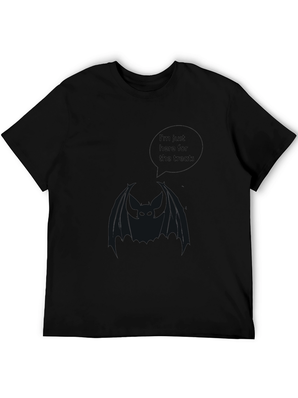 Treat Seeker Black Tee