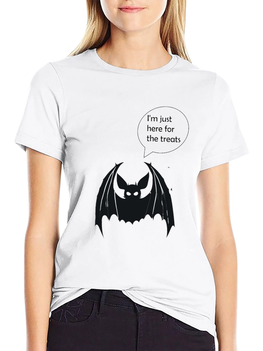 Treat Seeker Black Tee