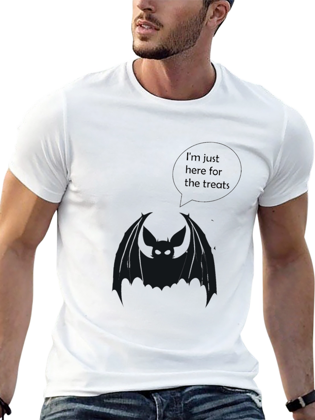 Treat Seeker Black Tee