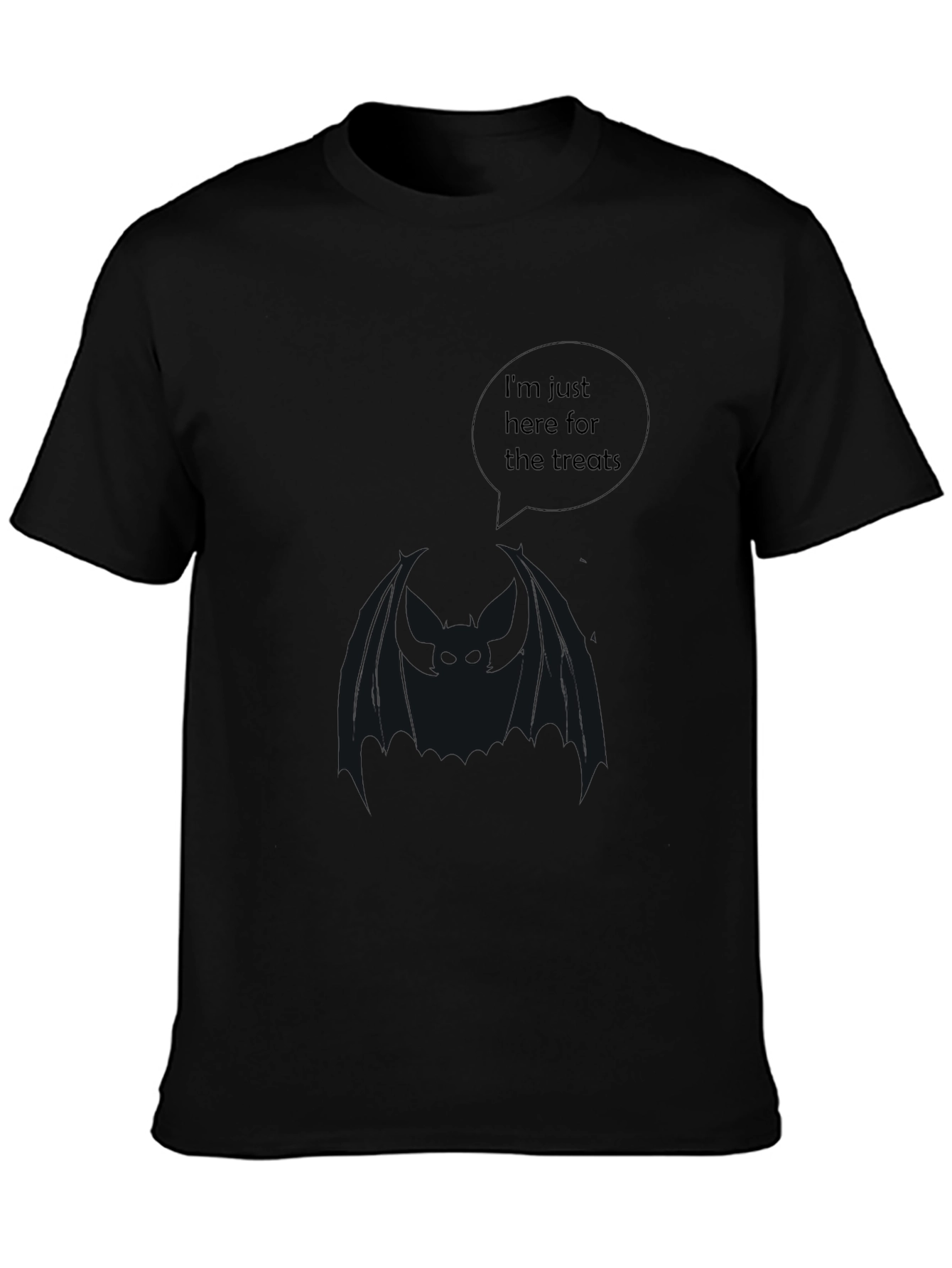 Treat Seeker Black Tee