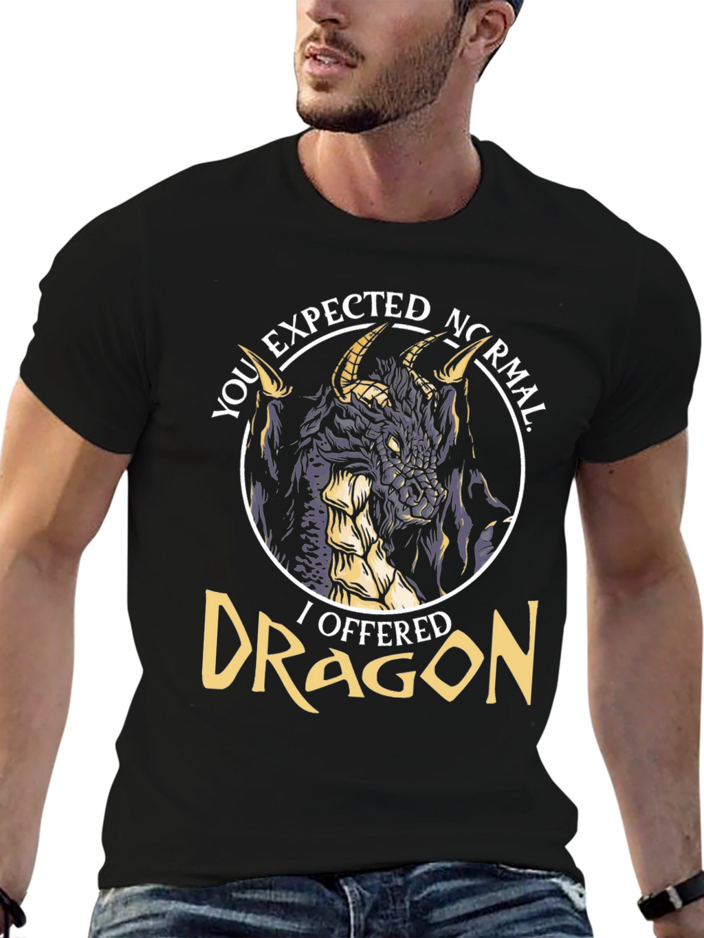Dragon Graphic Tee - You Expected Normal?