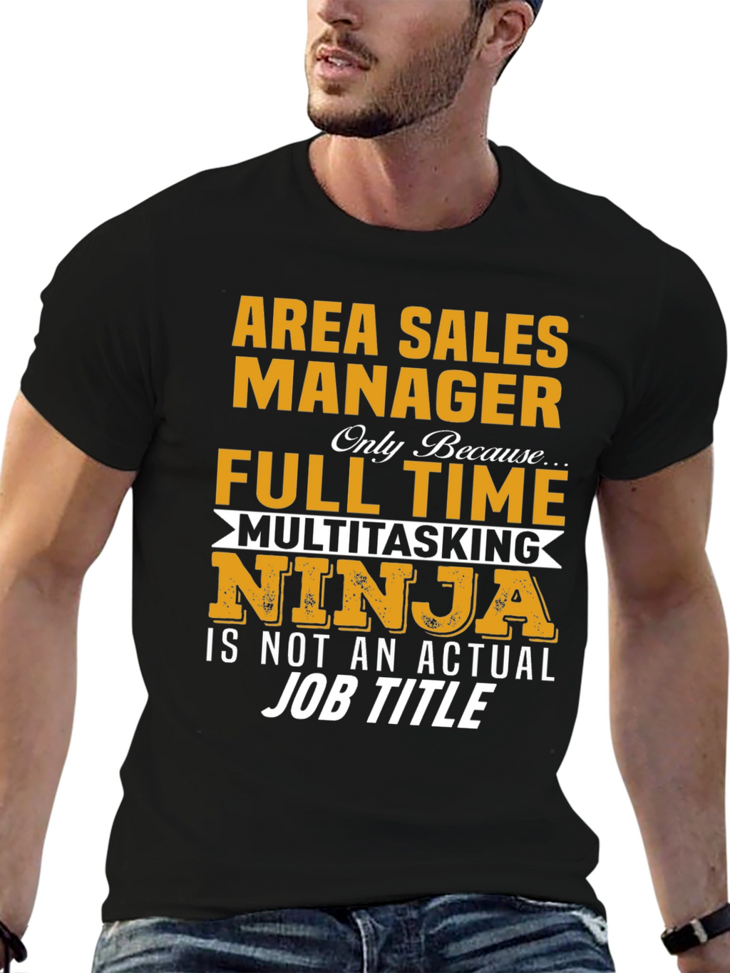 Area Sales Manager Full Time Ninja T-Shirt