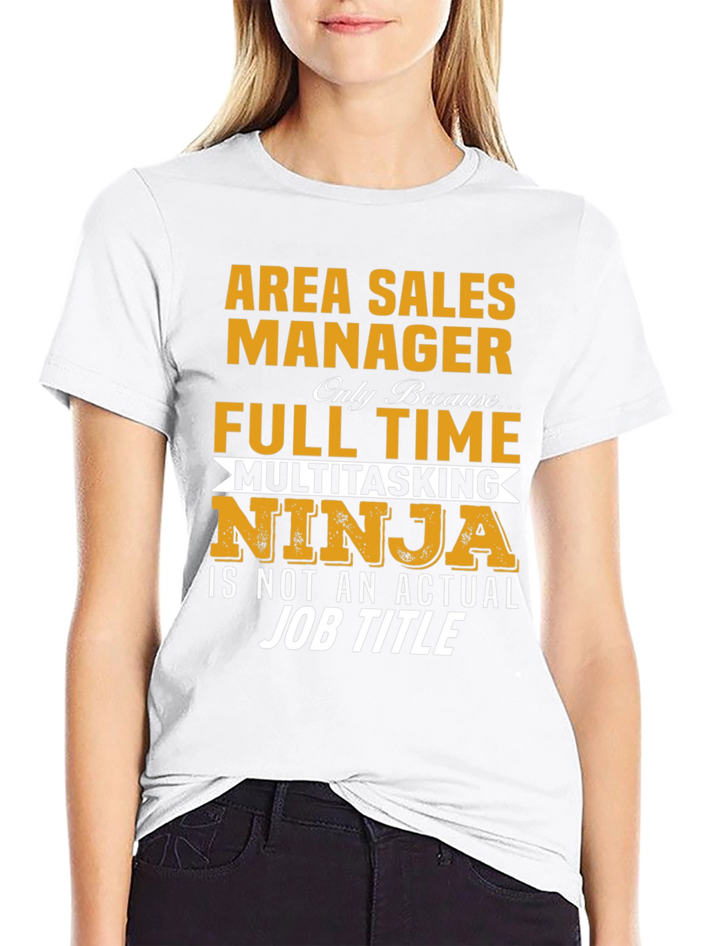 Area Sales Manager Full Time Ninja T-Shirt