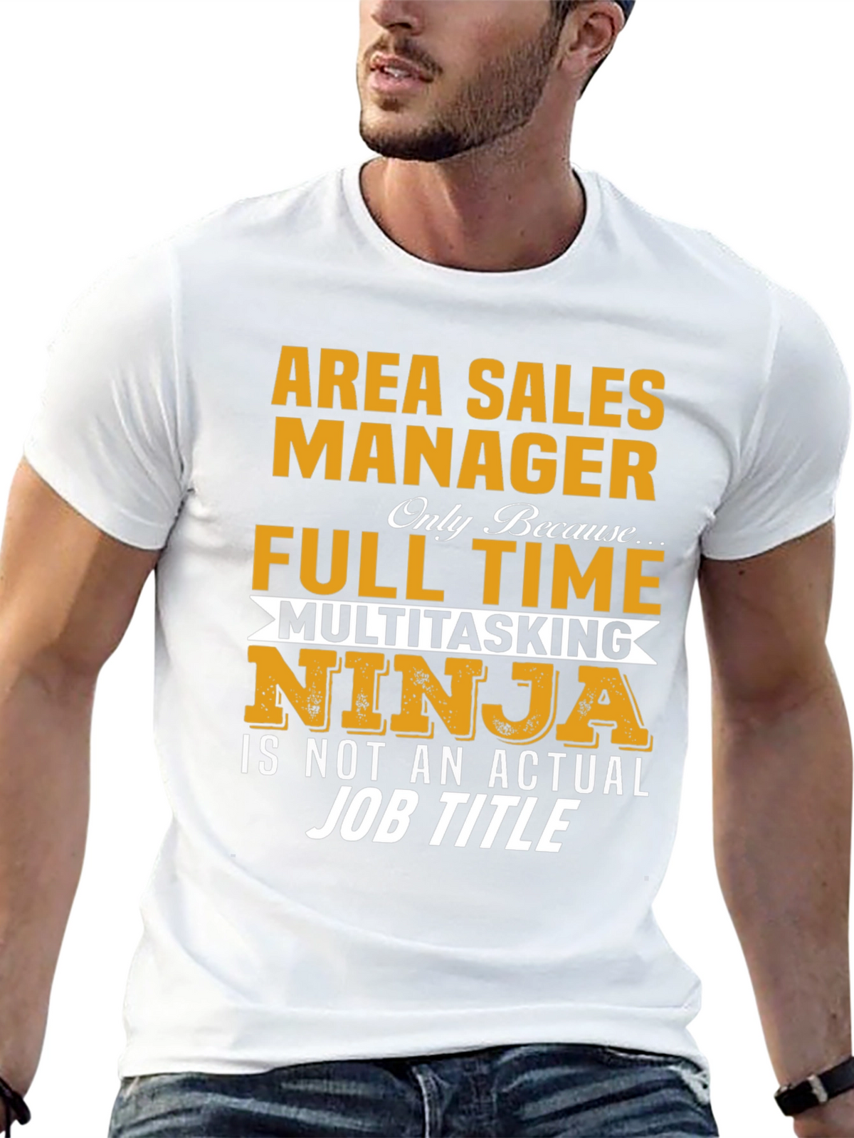Area Sales Manager Full Time Ninja T-Shirt