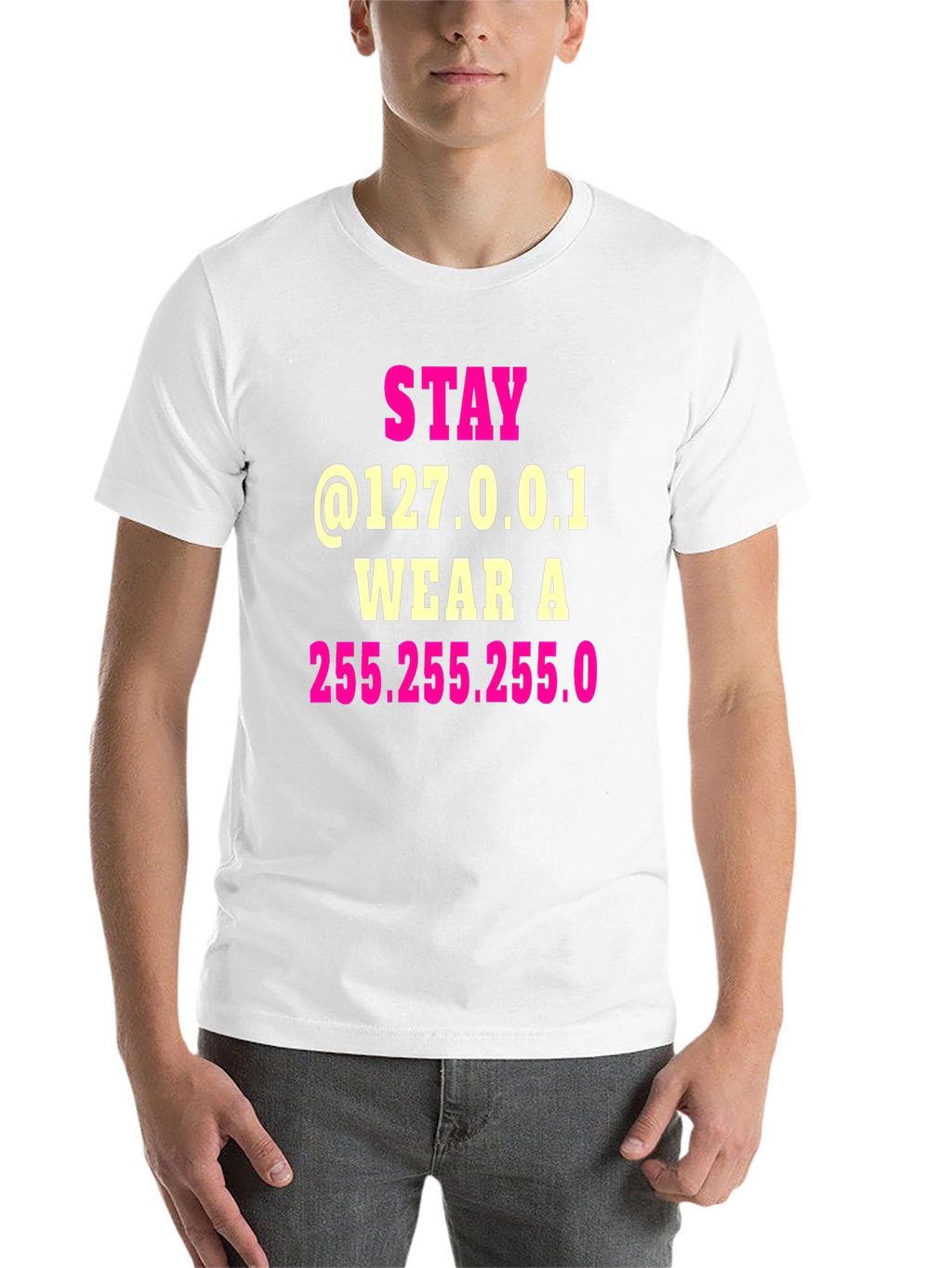 Stay Home IP Address T-Shirt