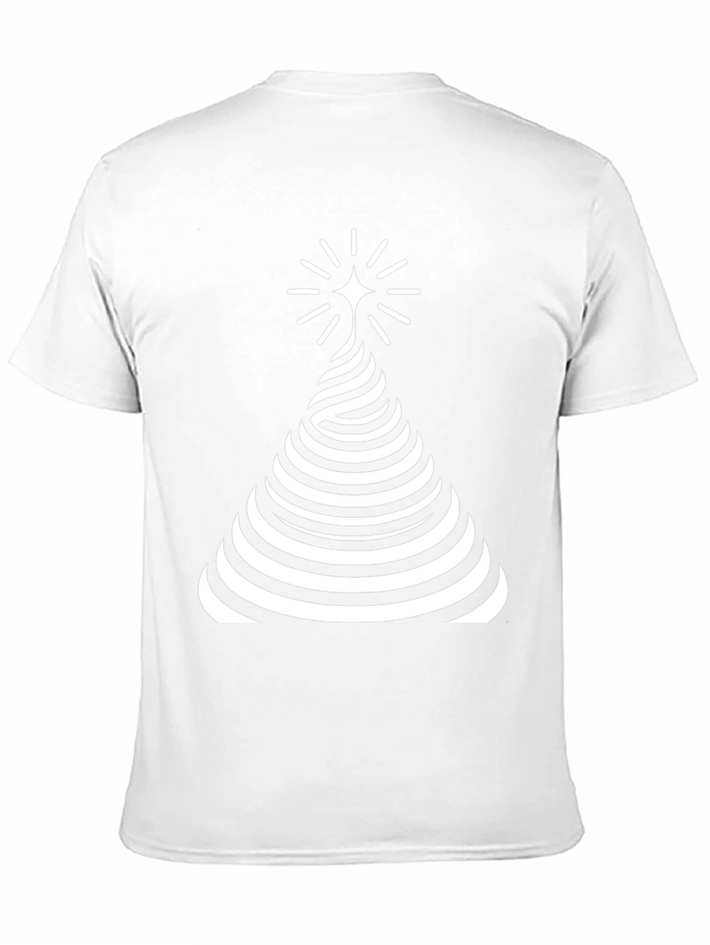 Striped Christmas Tree T-Shirt