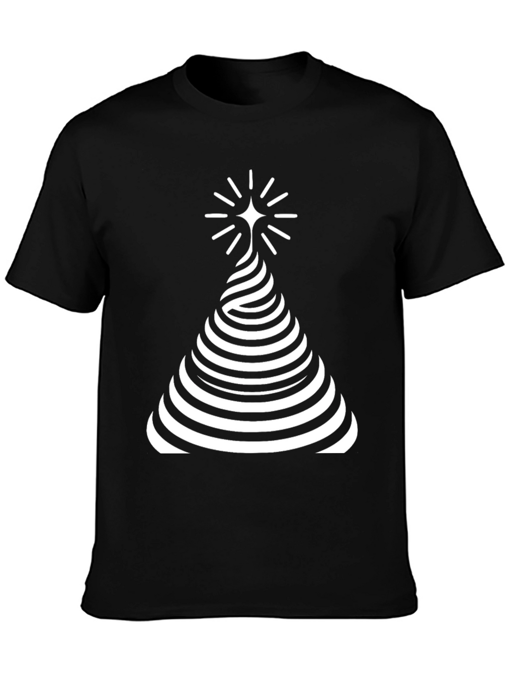 Striped Christmas Tree T-Shirt