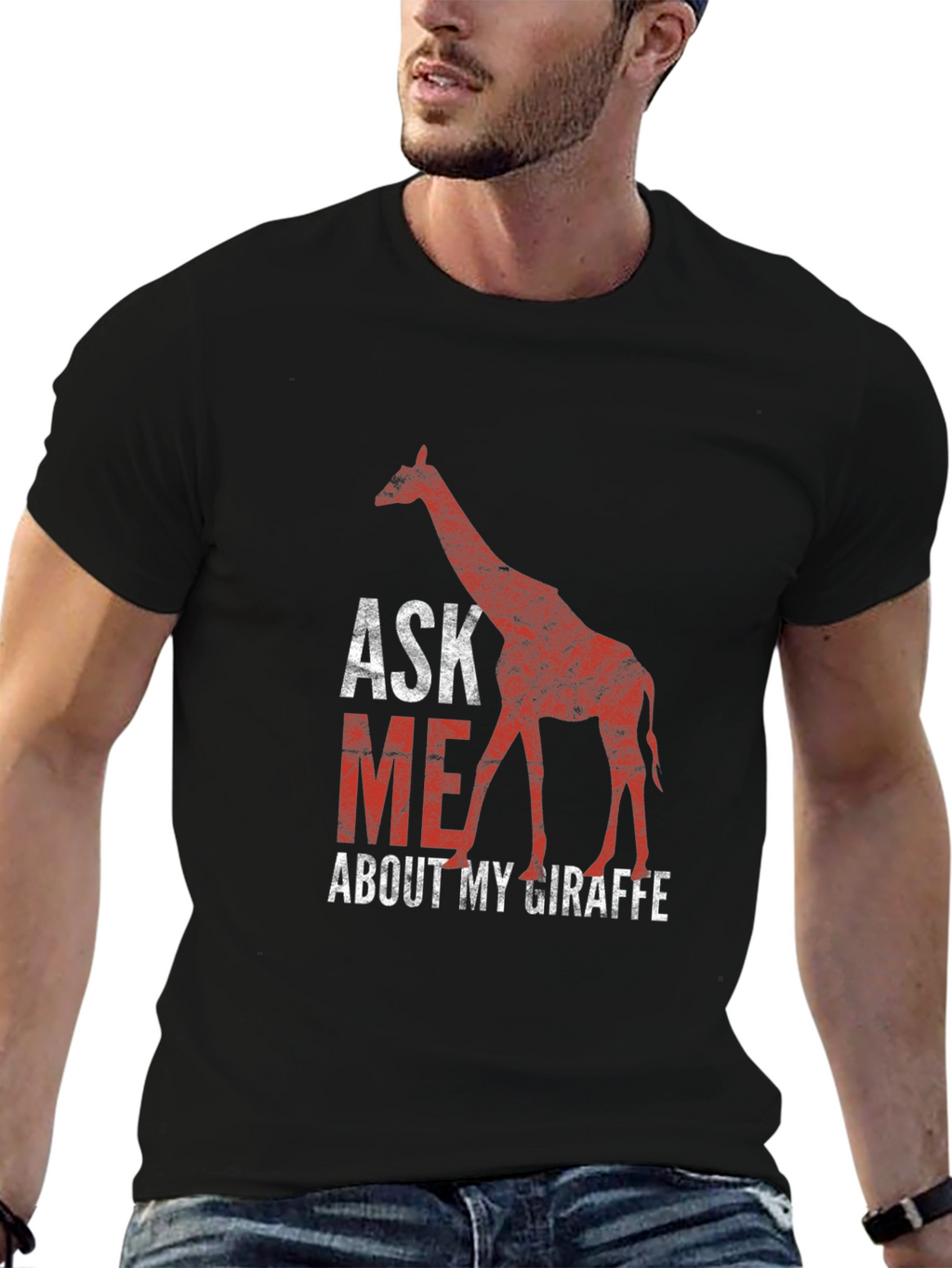 Ask Me About My Giraffe T-Shirt