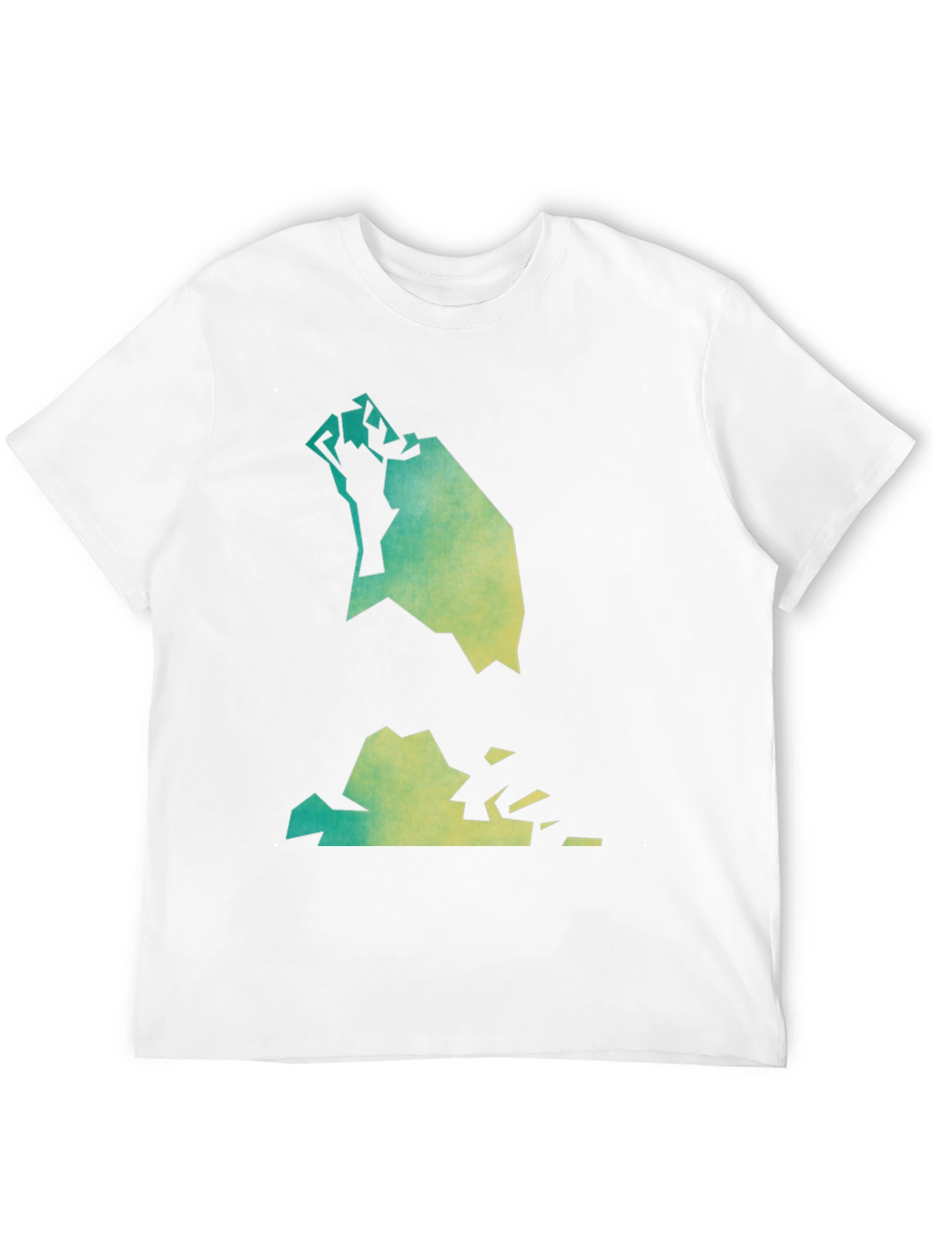 Abstract Graphic Tee - Black