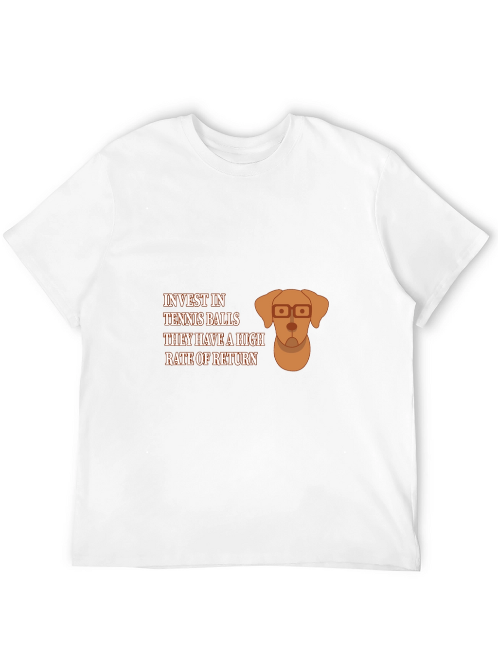Invest in Tennis Balls Dog Graphic Tee