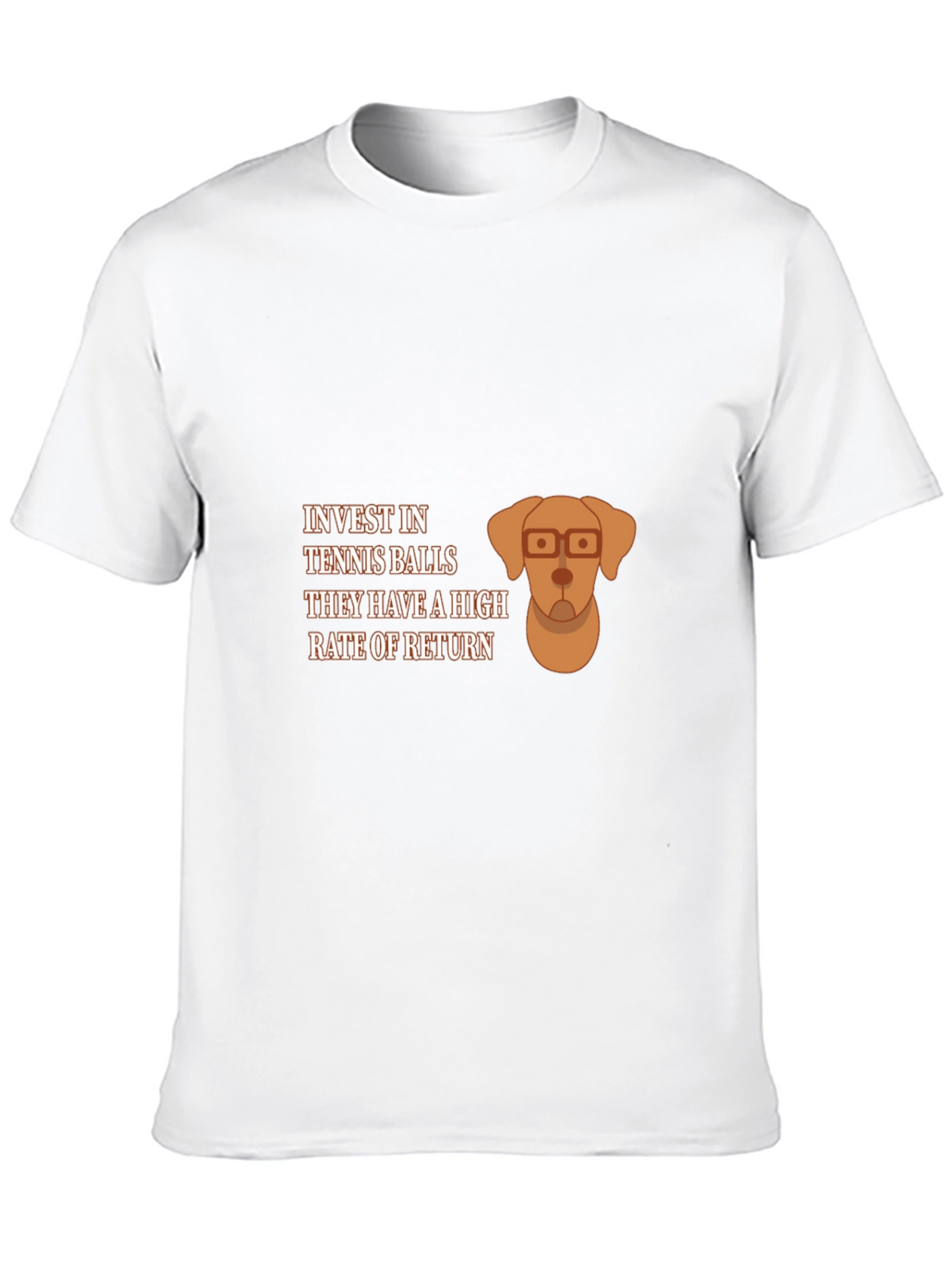 Invest in Tennis Balls Dog Graphic Tee