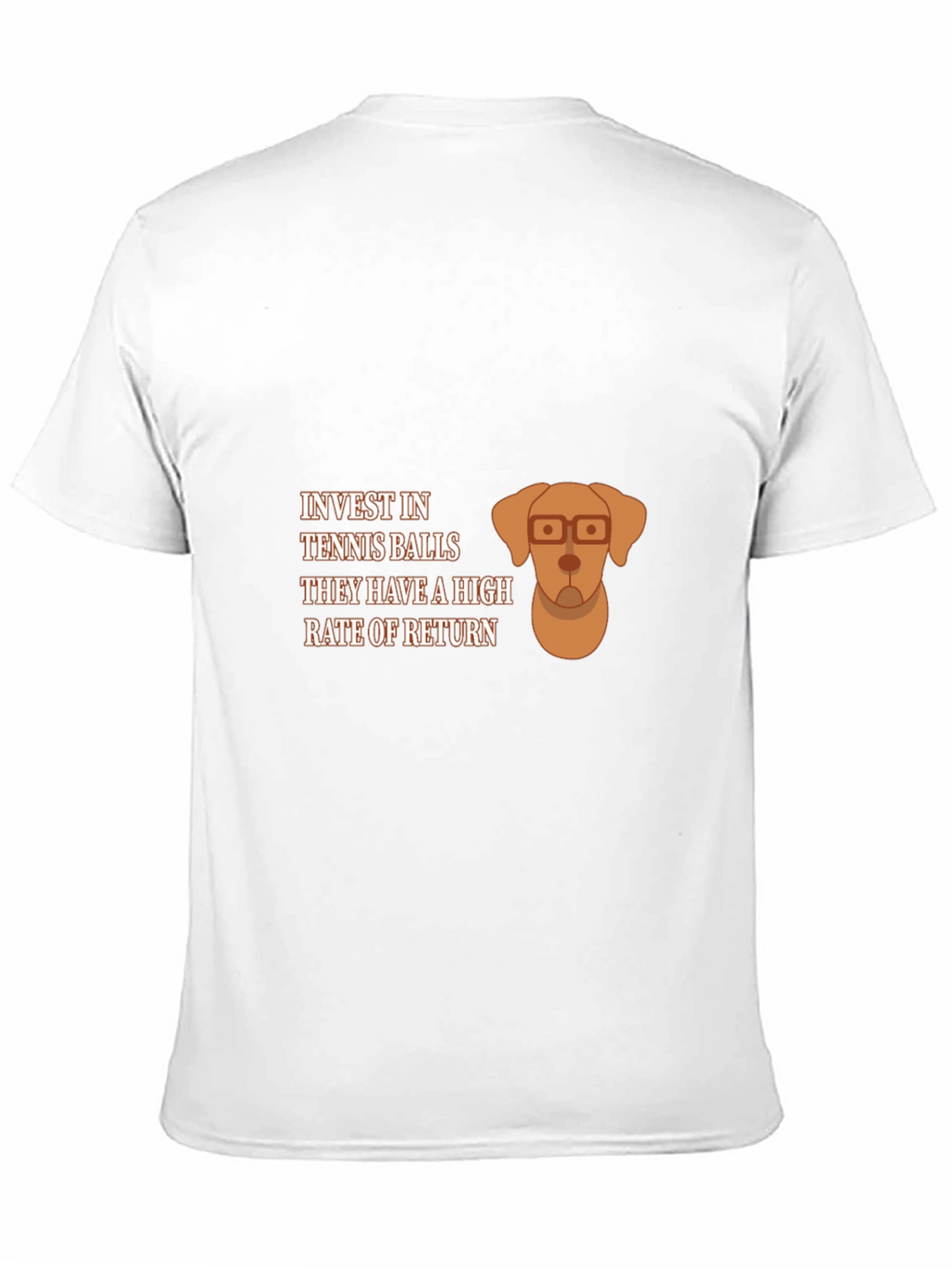Invest in Tennis Balls Dog Graphic Tee