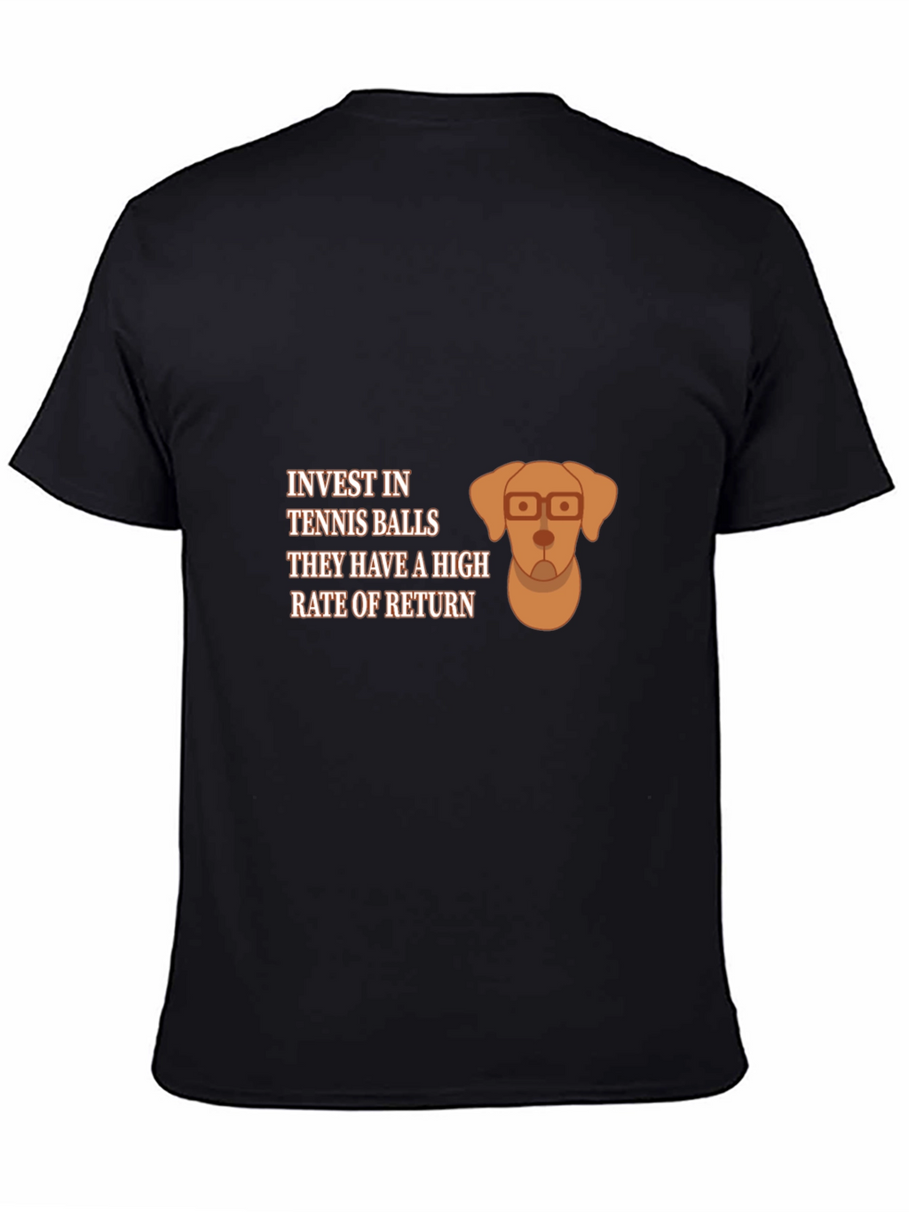 Invest in Tennis Balls Dog Graphic Tee