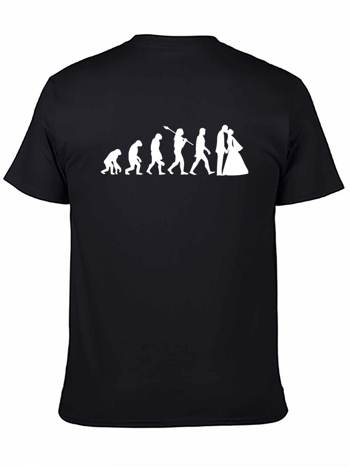 Evolution of Man T-Shirt - Wedding Edition