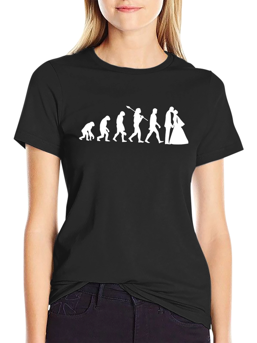 Evolution of Man T-Shirt - Wedding Edition