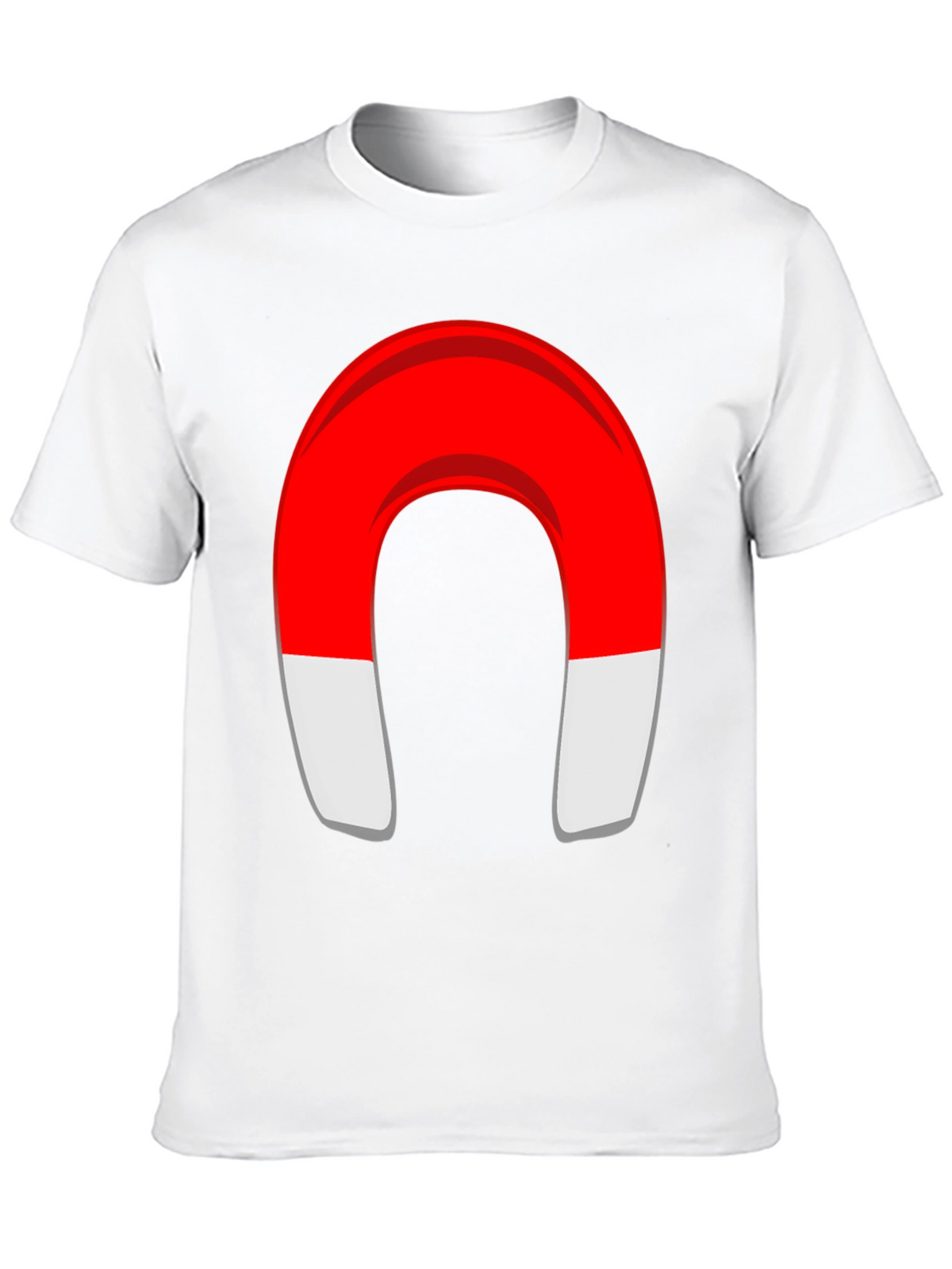Magnet Graphic T-Shirt - Black Cotton Blend Tee