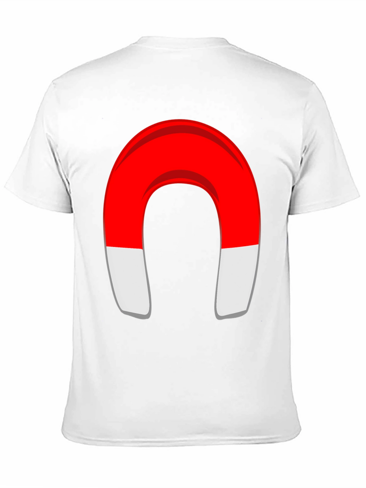 Magnet Graphic T-Shirt - Black Cotton Blend Tee