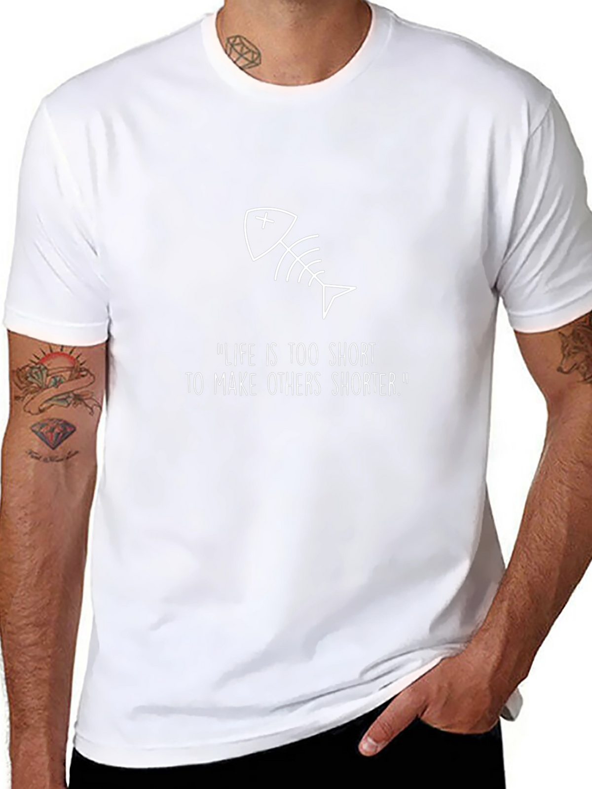 Funny Life Is Too Short Sarcastic Graphic Tee