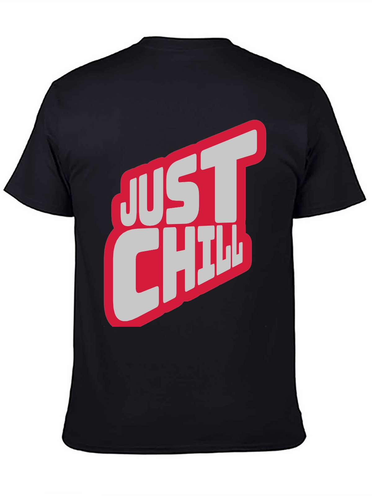 Just Chill Graphic Tee - Relaxed Style