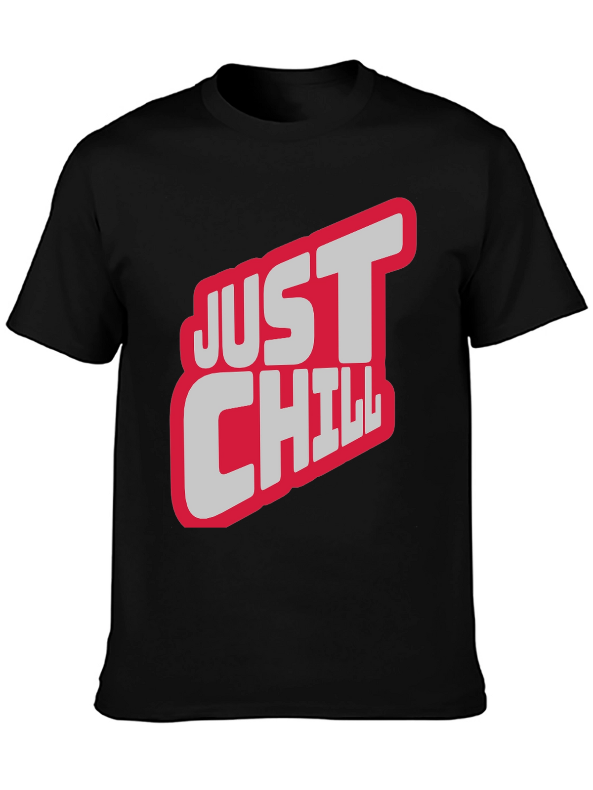 Just Chill Graphic Tee - Relaxed Style
