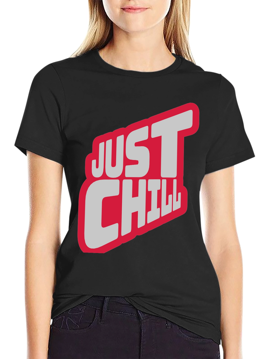 Just Chill Graphic Tee - Relaxed Style
