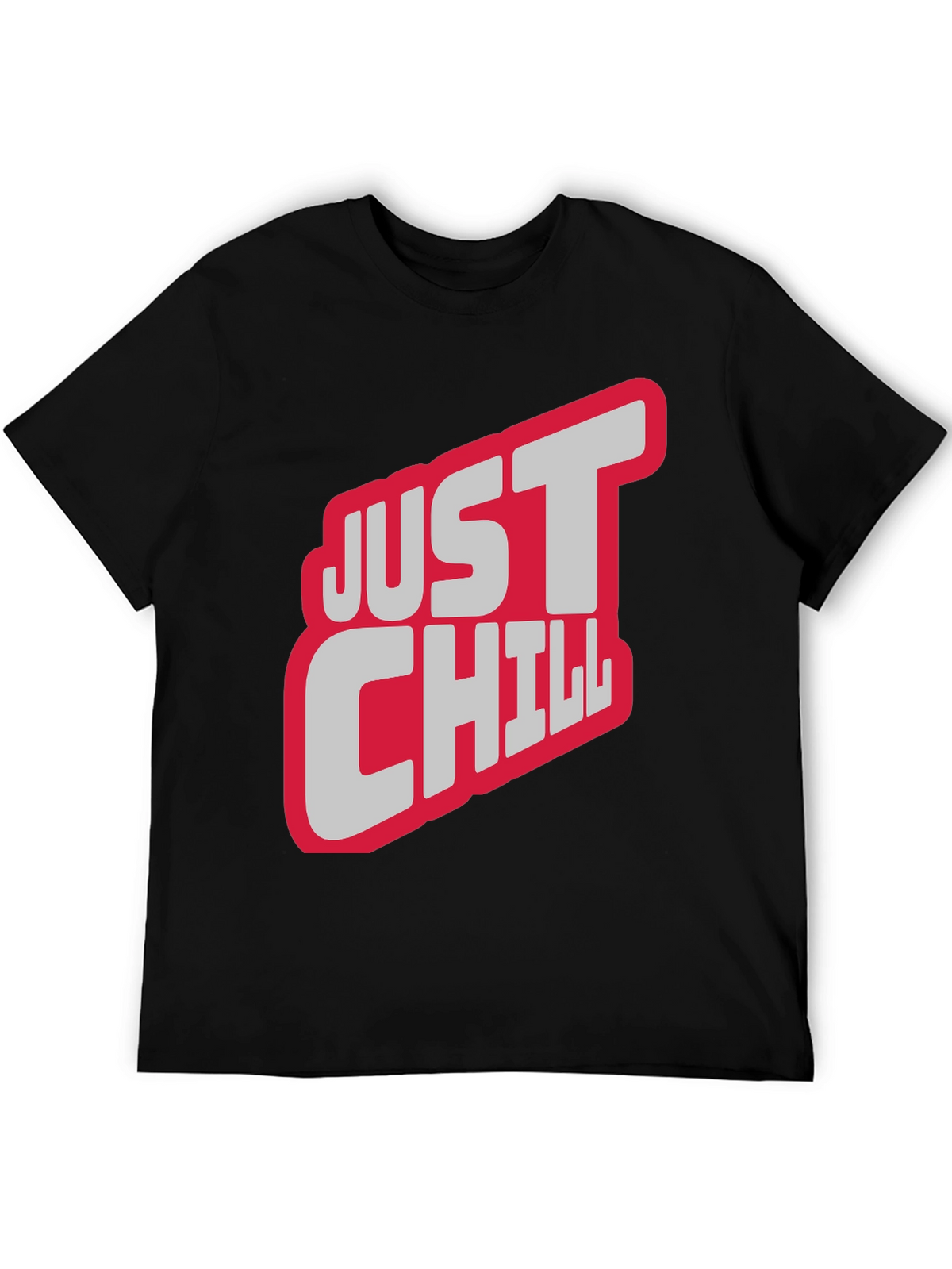 Just Chill Graphic Tee - Relaxed Style