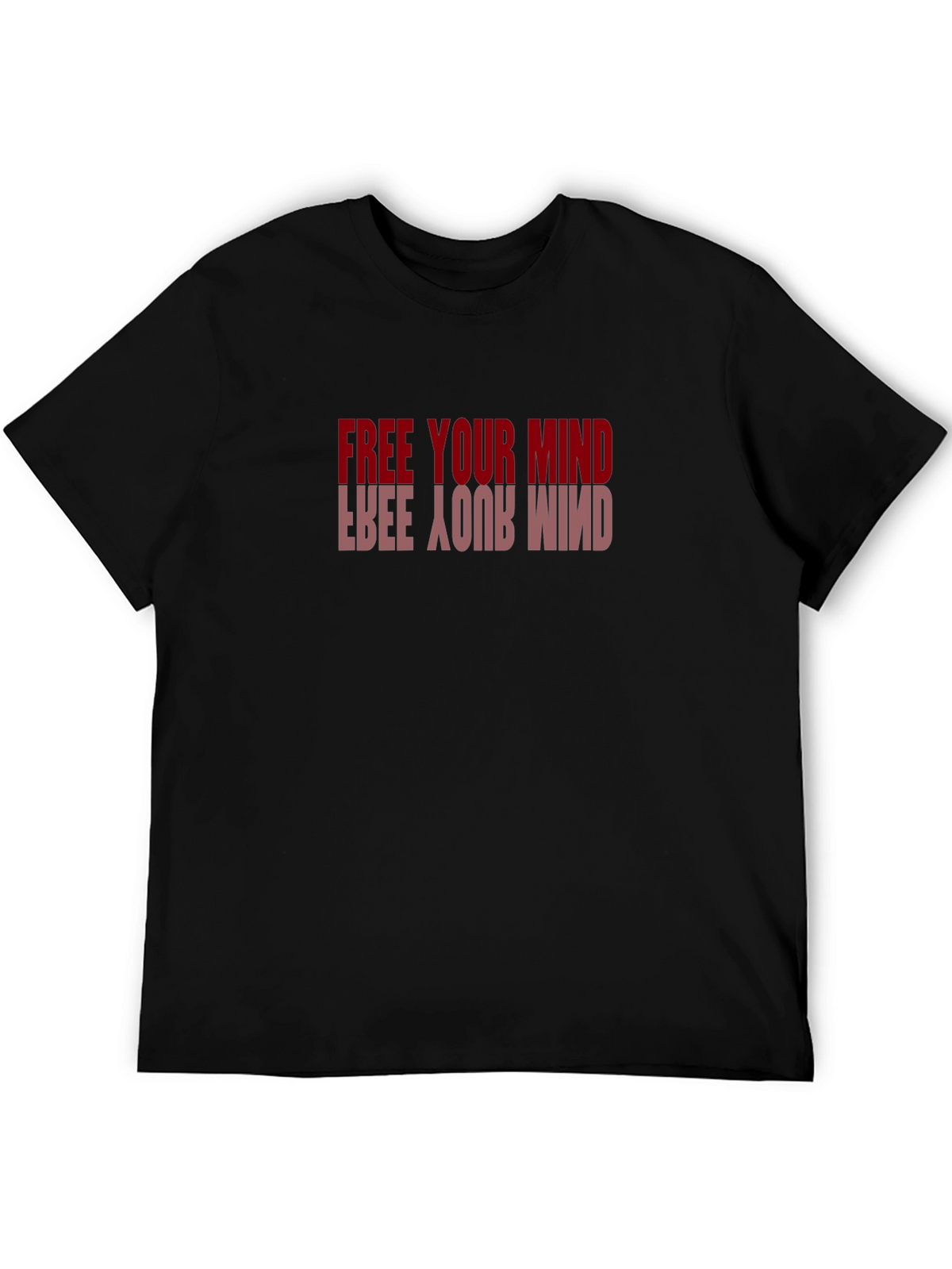 Free Your Mind Graphic Tee - Stylish Black T-Shirt