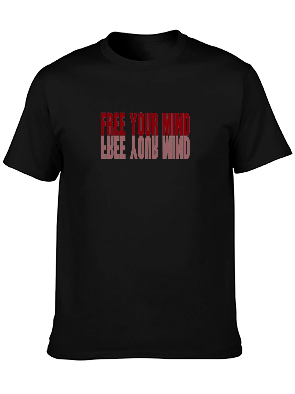 Free Your Mind Graphic Tee - Stylish Black T-Shirt