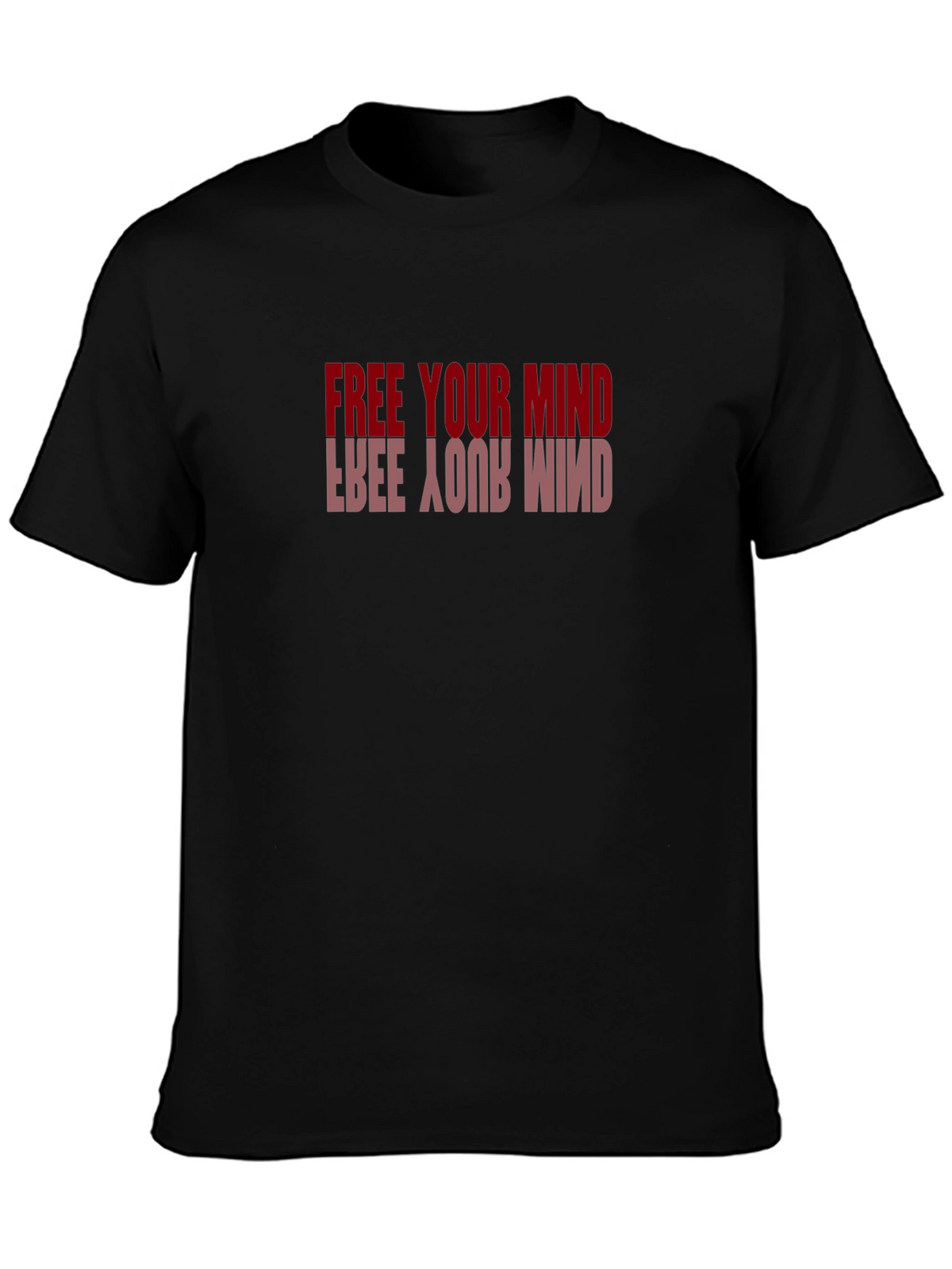 Free Your Mind Graphic Tee - Stylish Black T-Shirt